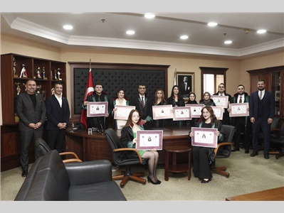24 STAJYER AVUKATIMIZ, AVUKATLIK RUHSATNAMESİNİ ALDI