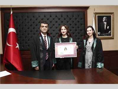 24 STAJYER AVUKATIMIZ, AVUKATLIK RUHSATNAMESİNİ ALDI