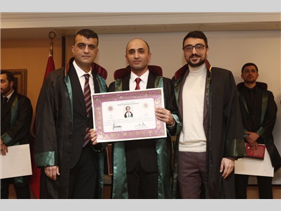 24 STAJYER AVUKATIMIZ, AVUKATLIK RUHSATNAMESİNİ ALDI
