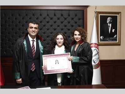 24 STAJYER AVUKATIMIZ, AVUKATLIK RUHSATNAMESİNİ ALDI