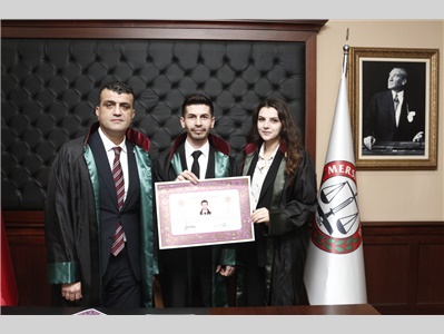 24 STAJYER AVUKATIMIZ, AVUKATLIK RUHSATNAMESİNİ ALDI