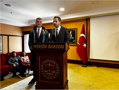 6 STAJYER AVUKATIMIZ CÜBBE GİYDİ