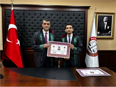 6 STAJYER AVUKATIMIZ CÜBBE GİYDİ