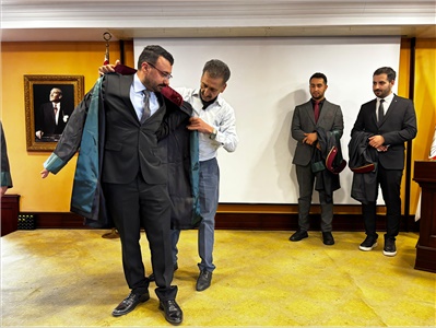6 STAJYER AVUKATIMIZ CÜBBE GİYDİ