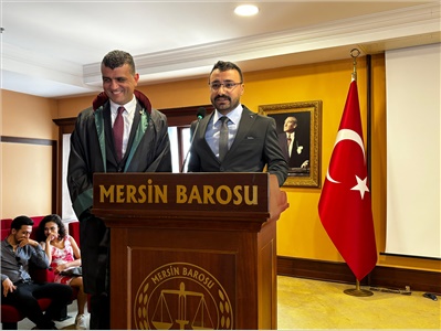 6 STAJYER AVUKATIMIZ CÜBBE GİYDİ