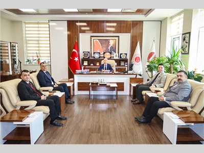 BARO BAŞKANIMIZ AV. GAZİ ÖZDEMİR İLE BÖLGE BARO BAŞKANLARIMIZDAN ADANA BAM’A ZİYARET