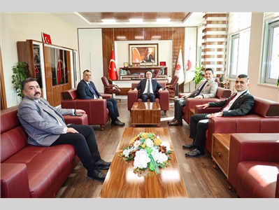 BARO BAŞKANIMIZ AV. GAZİ ÖZDEMİR İLE BÖLGE BARO BAŞKANLARIMIZDAN ADANA BAM’A ZİYARET