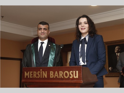 7 STAJYER AVUKATIMIZ CÜBBE GİYDİ