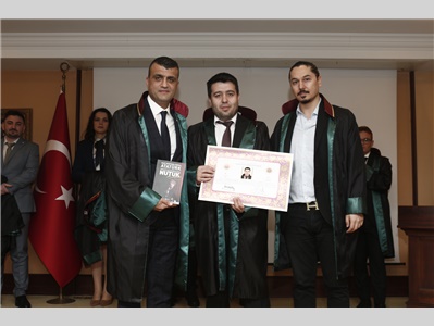 7 STAJYER AVUKATIMIZ CÜBBE GİYDİ