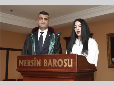 7 STAJYER AVUKATIMIZ CÜBBE GİYDİ