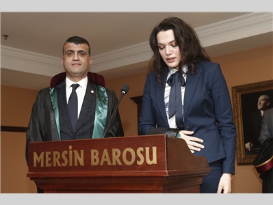 7 STAJYER AVUKATIMIZ CÜBBE GİYDİ