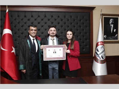 7 STAJYER AVUKATIMIZ CÜBBE GİYDİ