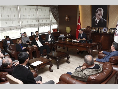 CHP TOROSLAR BELEDİYE BAŞKAN ADAYI ABDURRAHMAN YILDIZ'DAN ZİYARET