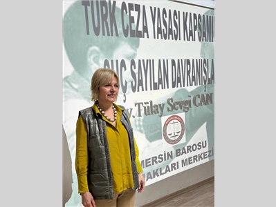 TARSUS ŞEHİT VEDAT YILMAZ ANADOLU LİSESİ ÖĞRENCİLERİNE SUÇ SAYILAN DAVRANIŞLAR ANLATILDI
