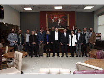 CHP TOROSLAR BELEDİYE BAŞKAN ADAYI ABDURRAHMAN YILDIZ'DAN ZİYARET