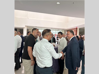 ADLİYE'DE BAYRAMLAŞMA MERASİMİNE KATILDIK
