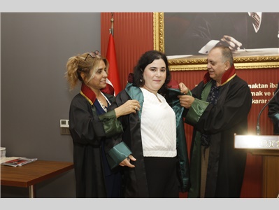 4 STAJYER AVUKATIMIZ CÜBBE GİYDİ