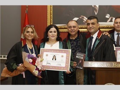 4 STAJYER AVUKATIMIZ CÜBBE GİYDİ