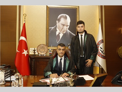 4 STAJYER AVUKATIMIZ CÜBBE GİYDİ