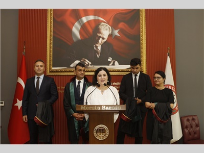 4 STAJYER AVUKATIMIZ CÜBBE GİYDİ