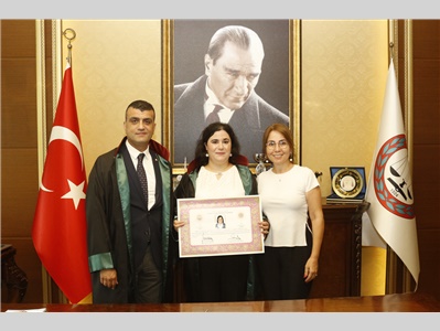 4 STAJYER AVUKATIMIZ CÜBBE GİYDİ