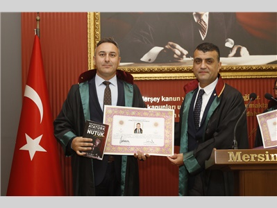 4 STAJYER AVUKATIMIZ CÜBBE GİYDİ