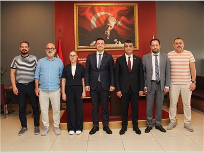 ADANA BAROSU BAŞKANI AV. VOLKAN BÖKE’DEN, BARO BAŞKANIMIZ AV. GAZİ ÖZDEMİR’E ZİYARET