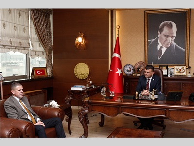 CHP MEZİTLİ BELEDİYE BAŞKAN ADAYI AHMET SERKAN TUNCER ZİYARET ETTİ