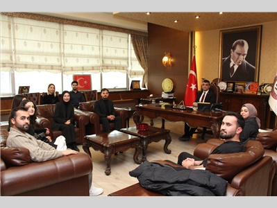 MERSİN ÜNİVERSİTESİ KAMU DENETÇİLİĞİ OMBUDSMAN TOPLULUĞUNDAN BAROMUZA NEZAKET ZİYARETİ