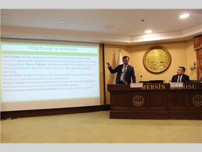 TİCARET HUKUKU KOMİSYONUMUZ, KONKORDATO VE ÇEK SÜRECİNE İLİŞKİN SERTİFİKALI SEMİNER DÜZENLEDİ