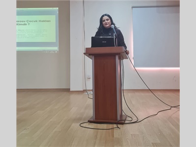 ÇOCUK HAKLARI MERKEZİMİZ, AKDENİZ REHBERLİK VE ARAŞTIRMA MERKEZİ REHBER ÖĞRETMENLERİYLE  BULUŞTU