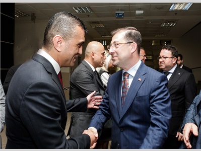 CUMHUR İTTİFAKI BELEDİYE BAŞKAN ADAYLARINDAN ZİYARET