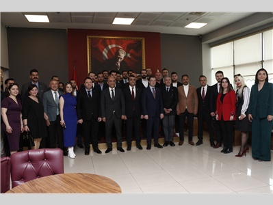 CUMHUR İTTİFAKI BELEDİYE BAŞKAN ADAYLARINDAN ZİYARET