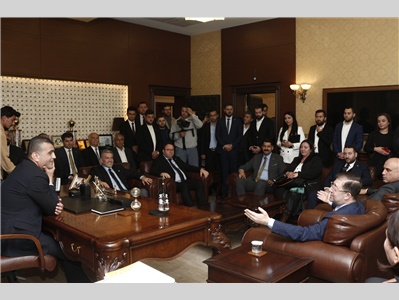 CUMHUR İTTİFAKI BELEDİYE BAŞKAN ADAYLARINDAN ZİYARET
