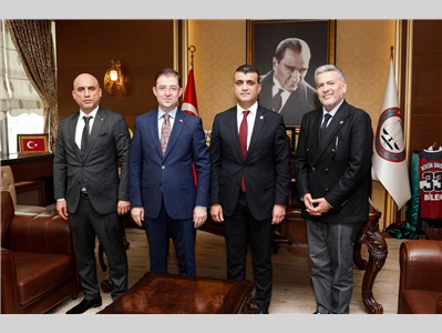 CUMHUR İTTİFAKI BELEDİYE BAŞKAN ADAYLARINDAN ZİYARET