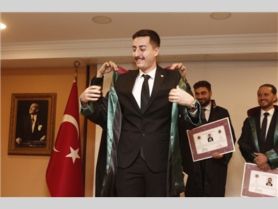 9 STAJYER AVUKATIMIZ, AVUKATLIK RUHSATNAMESİNİ ALDI