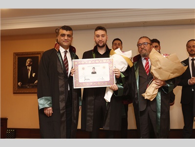 9 STAJYER AVUKATIMIZ, AVUKATLIK RUHSATNAMESİNİ ALDI