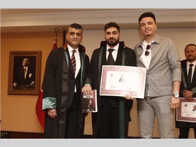 9 STAJYER AVUKATIMIZ, AVUKATLIK RUHSATNAMESİNİ ALDI