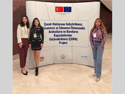 ÇOCUK HAKLARI MERKEZİMİZ, ANKARA’DA ‘ÇABA’ AVUKAT EĞİTİMİNE KATILDI