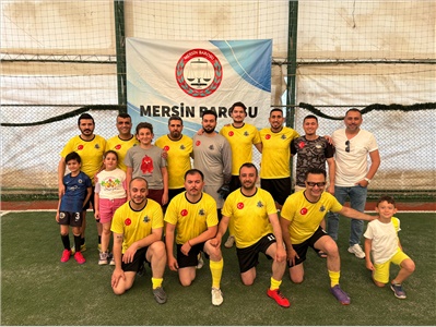 MERSİN BAROSU ATATÜRK KUPASI FUTBOL TURNUVASI AÇILIŞ KARŞILAŞMALARI YAPILDI