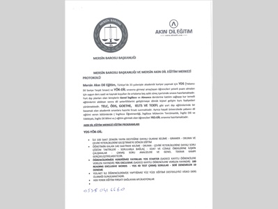 AKIN DİL EĞİTİM MERKEZİ & PEGEM AKADEMİ İLE İNDİRİM PROTOKOLÜ İMZALANDI