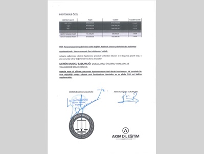 AKIN DİL EĞİTİM MERKEZİ & PEGEM AKADEMİ İLE İNDİRİM PROTOKOLÜ İMZALANDI