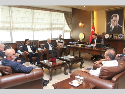 MHP YÖNETİMİNDEN BAŞKANIMIZ AV. GAZİ ÖZDEMİR’E ZİYARET