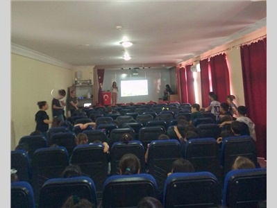 MEZİTLİ İLKOKUL ÖĞRENCİLERİNE EĞİTİM VERİLDİM
