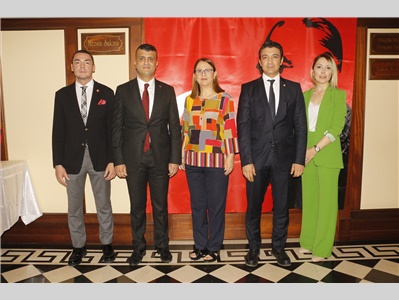 MERSİN BAROSU CUMHURİYET RESEPSİYONU DÜZENLEDİ