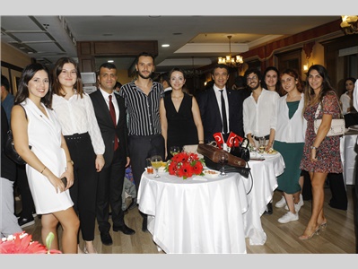 MERSİN BAROSU CUMHURİYET RESEPSİYONU DÜZENLEDİ