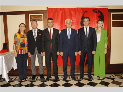 MERSİN BAROSU CUMHURİYET RESEPSİYONU DÜZENLEDİ