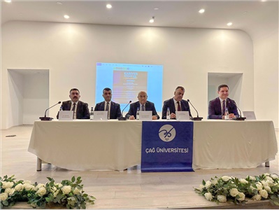 BARO BAŞKANIMIZ ÇAĞ  ÜNİVERSİTESİ KARİYER GÜNLERİ'NE KATILDI