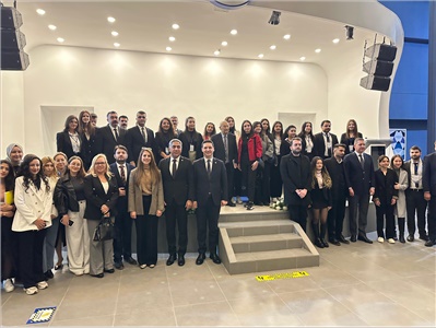BARO BAŞKANIMIZ ÇAĞ  ÜNİVERSİTESİ KARİYER GÜNLERİ'NE KATILDI