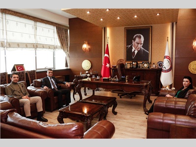 MUT C. BAŞSAVCISI ZUHAL SOLMAZ ' DAN ZİYARET